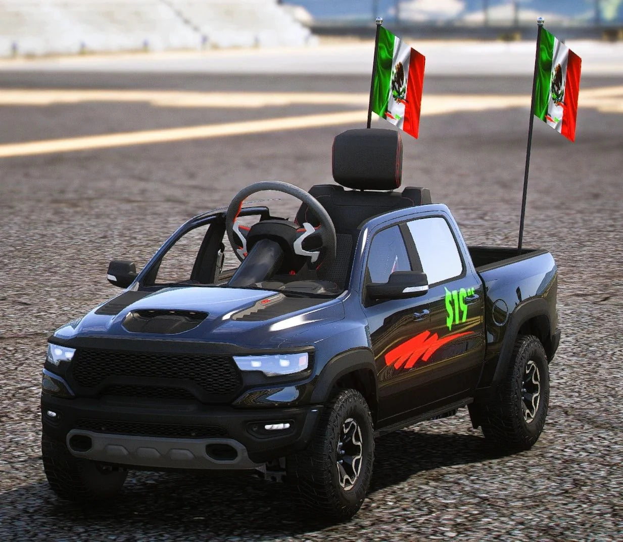 (Unbranded) Dodge Ram Night Edition "MINI" | WTMISS