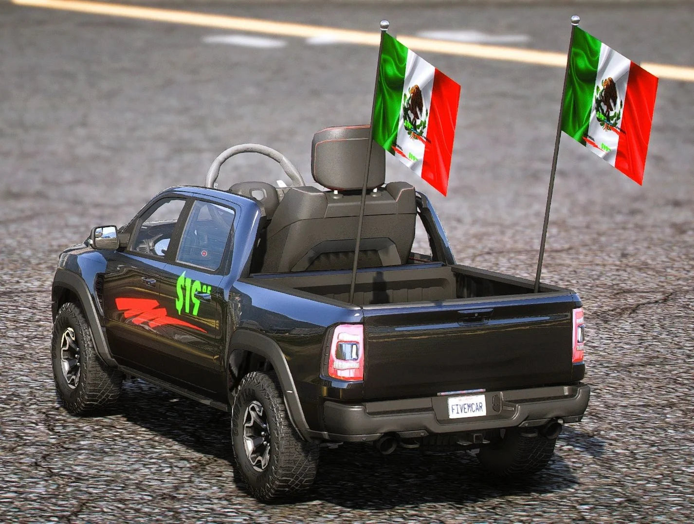 (Unbranded) Dodge Ram Night Edition "MINI" | WTMISS