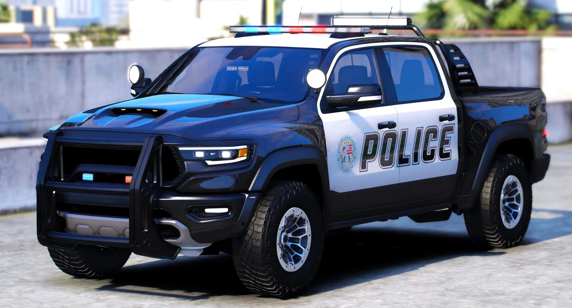 (Unbranded) Dodge Ram TRX Police | HarvinoiiD