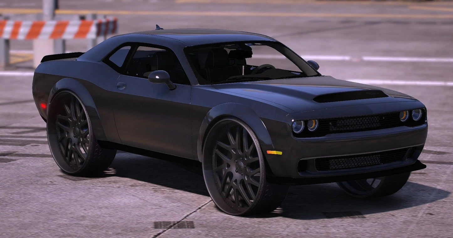 (Unbranded) Dodge SRT Demon On Forgiatos | Vexmox