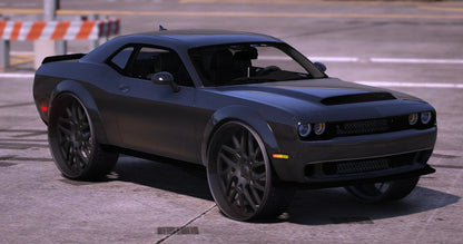 (Unbranded) Dodge SRT Demon On Forgiatos | Vexmox