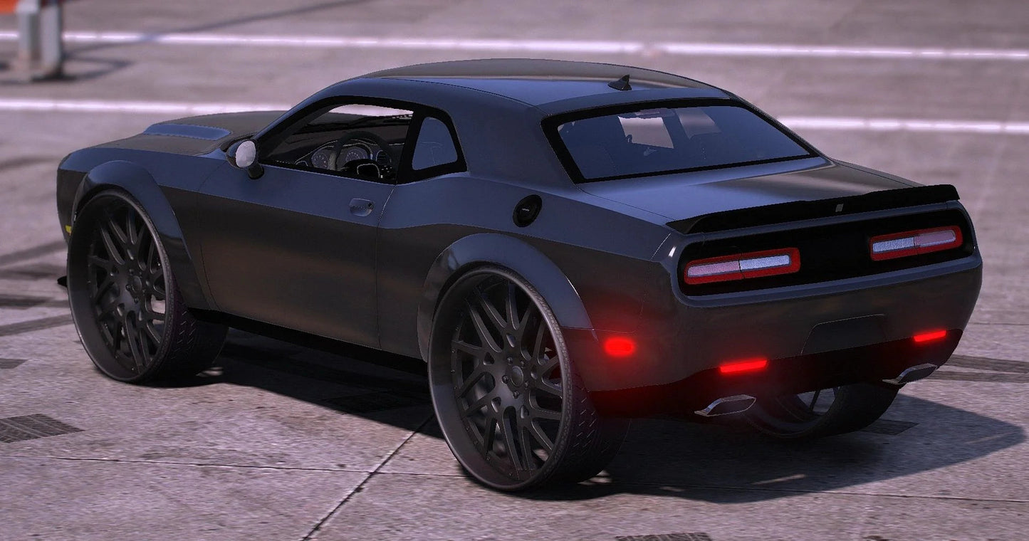 (Unbranded) Dodge SRT Demon On Forgiatos | Vexmox