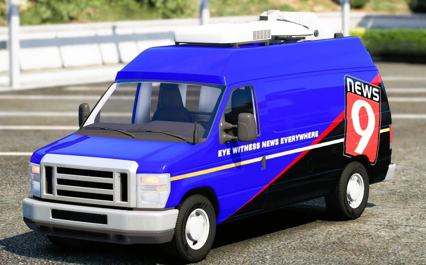 (Unbranded) Ford E350 NewsVan (7 Seater) | Grime