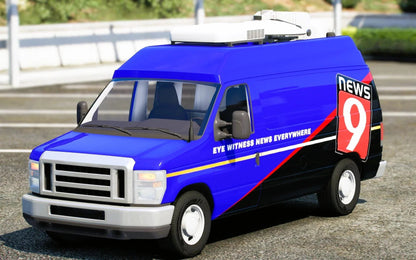 (Unbranded) Ford E350 NewsVan (7 Seater) | Grime