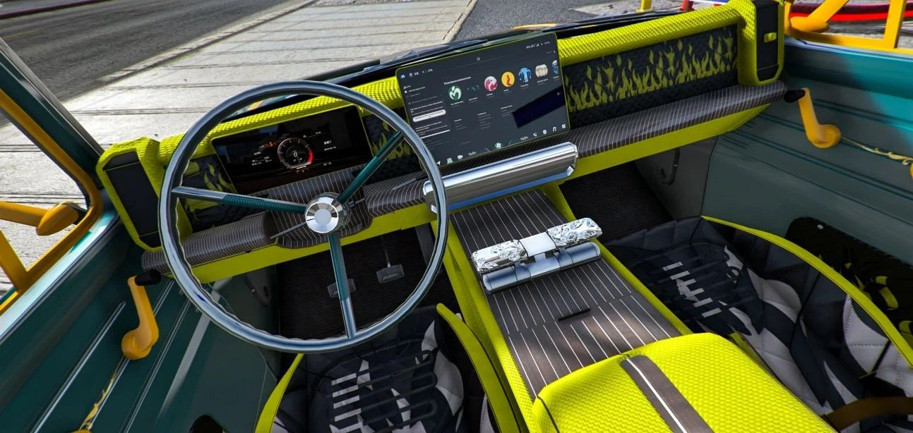 (Unbranded) Ford F100 6x6 Lowrider | Owl Frost