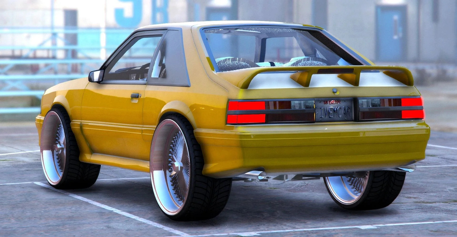 (Unbranded) Ford Foxbody Glo Rims | GF Garage