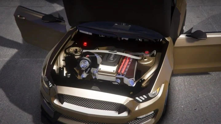 (Unbranded) Ford Mustang GT350R Adam LZ Barra Swap Drag | Razer Kobain