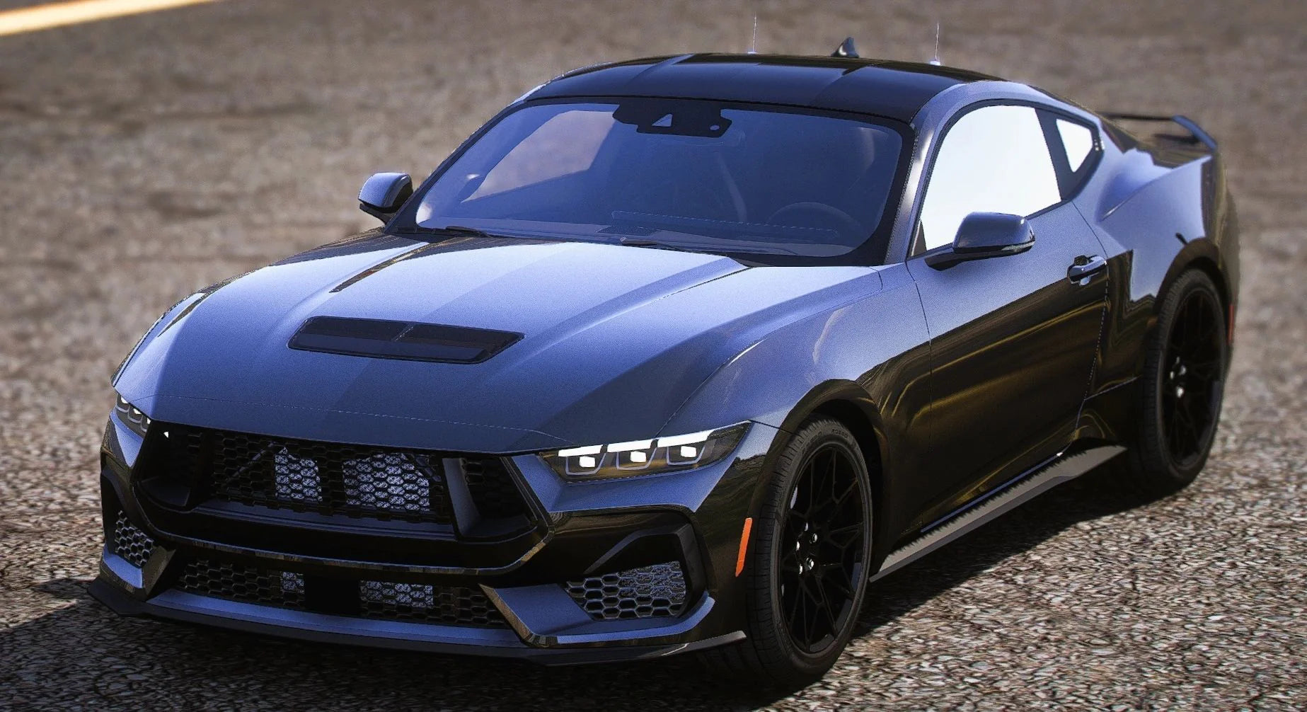 (Unbranded) Ford Mustang GT 2024 Police Modern Lights | Versus