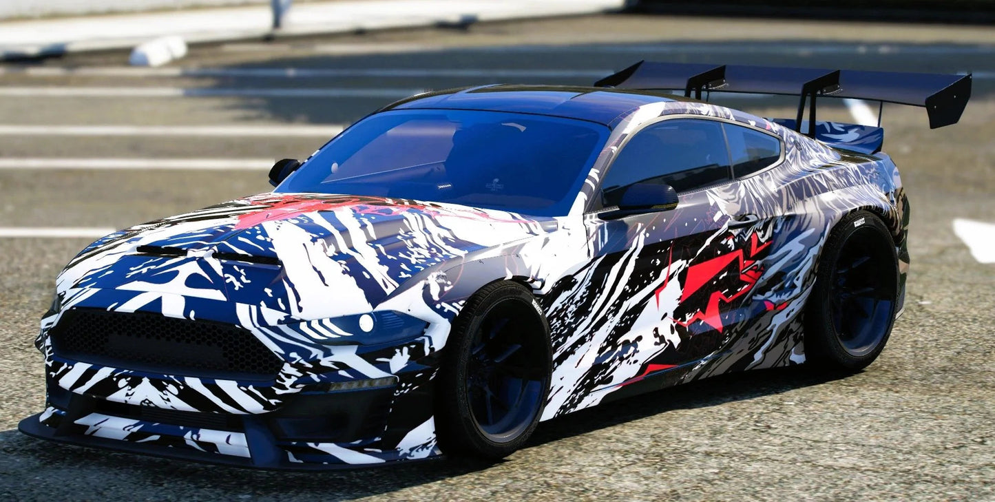 (Unbranded) Ford Mustang GT Ghost Edition | KG