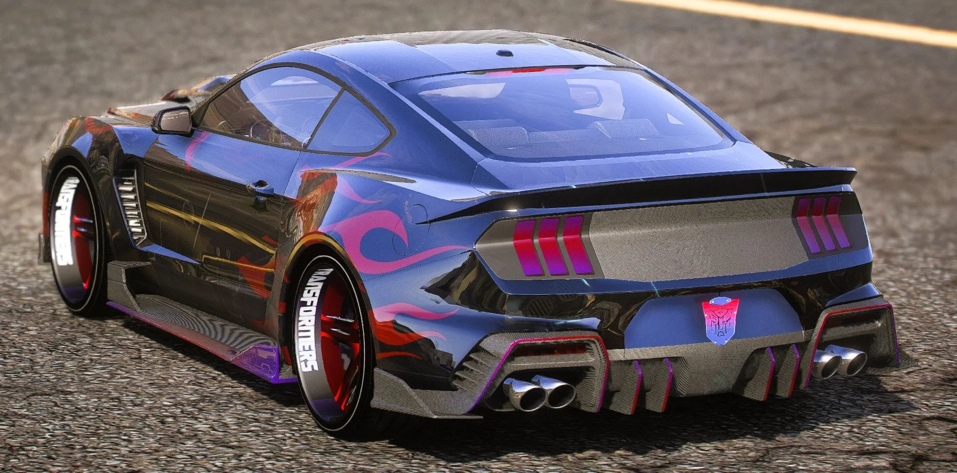 (Unbranded) Ford Mustang Hycade GT500 [Animation Lights] | Game's Cafe