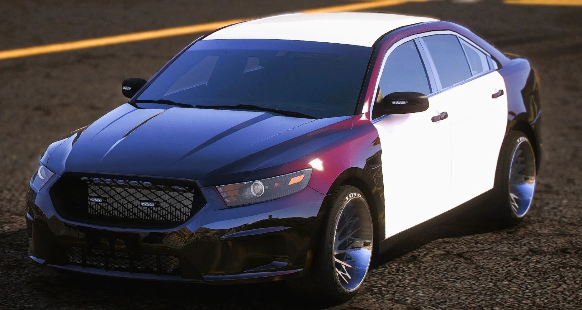 (Unbranded) Ford Taurus 2JZ Swapped PD (2 Liveries) | CXbOY