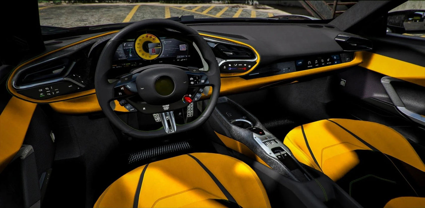 (Unbranded) Ferrari 296 Mansory | RedDOT