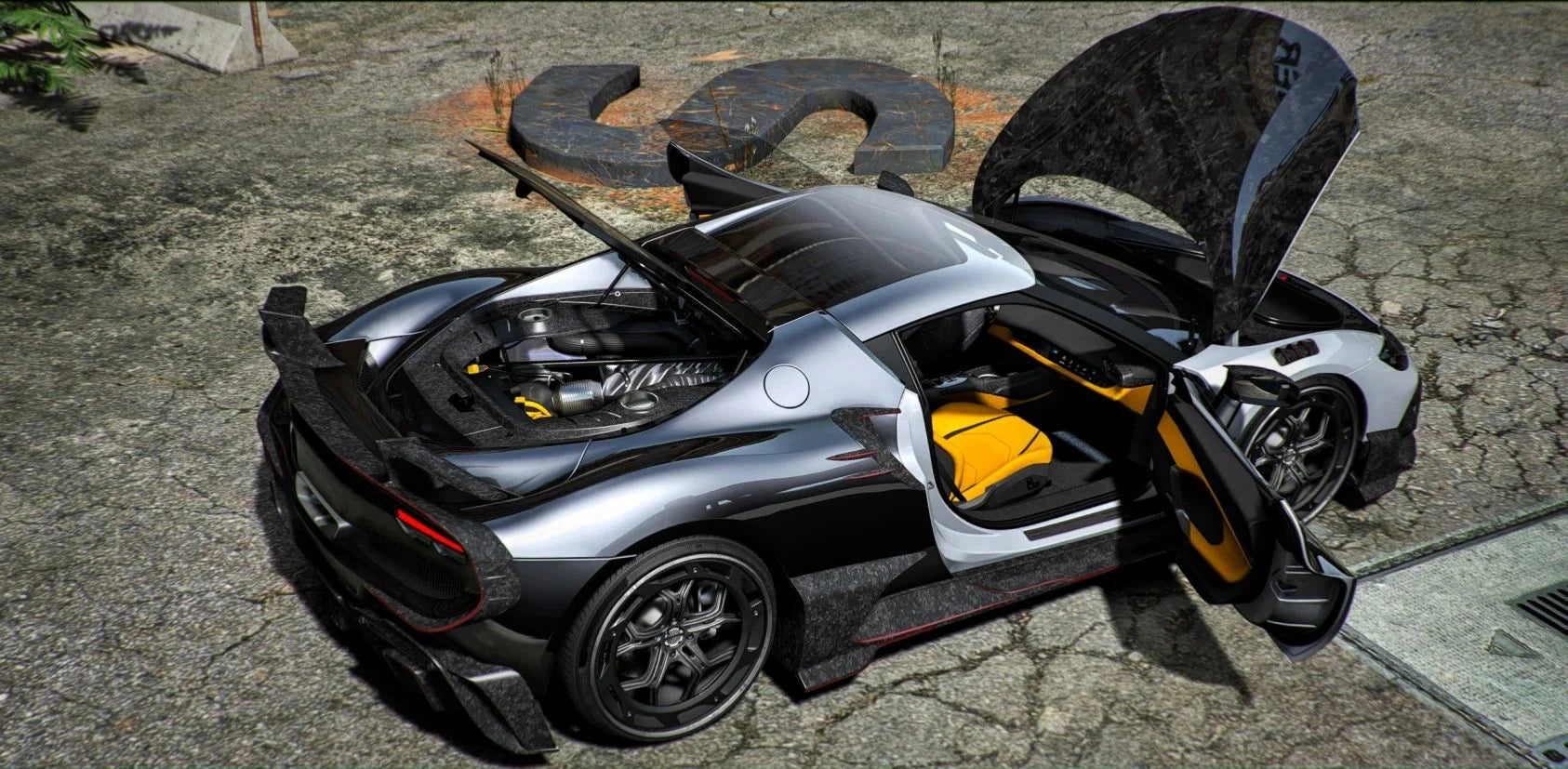 (Unbranded) Ferrari 296 Mansory | RedDOT