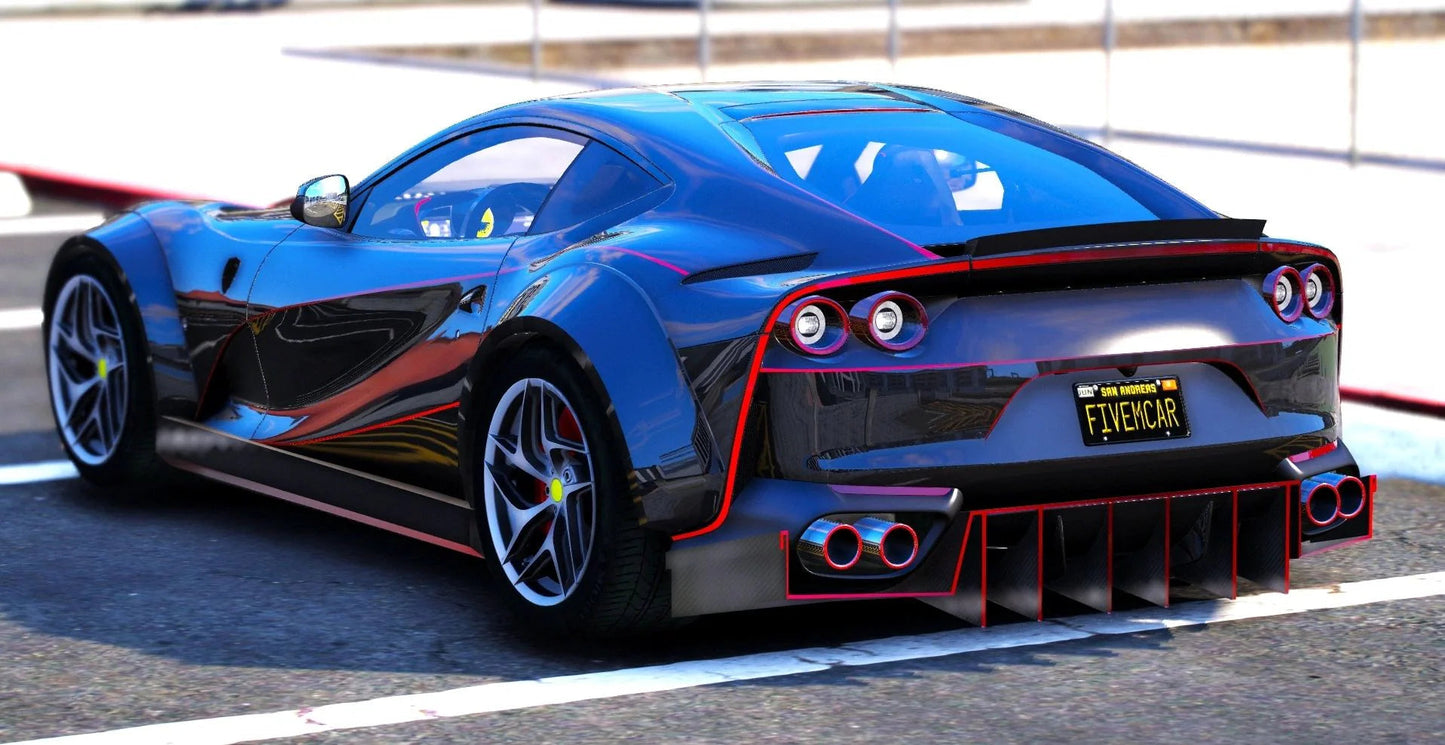 (Unbranded) Ferrari 812 Superfast Evo | Zeed
