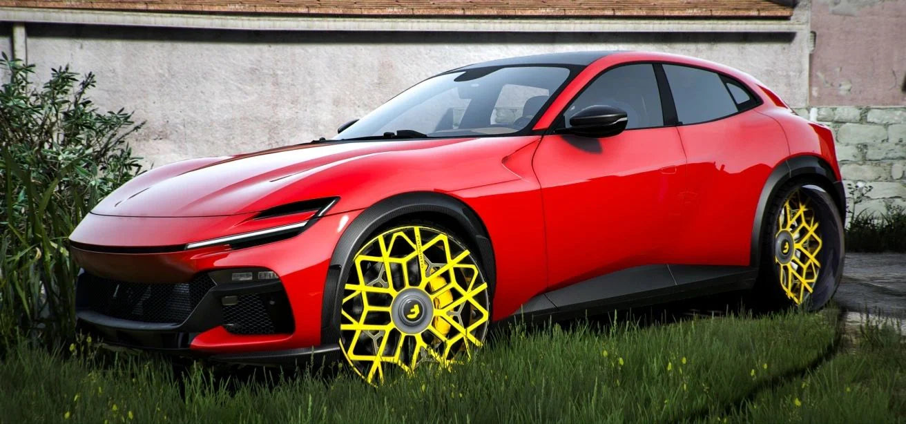 (Unbranded) Ferrari Purosangue Nuclear 2024 | Owl Frost