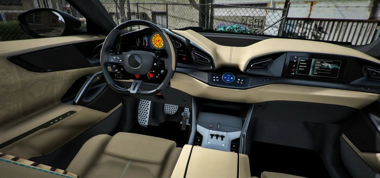 (Unbranded) Ferrari Purosangue Nuclear 2024 | Owl Frost