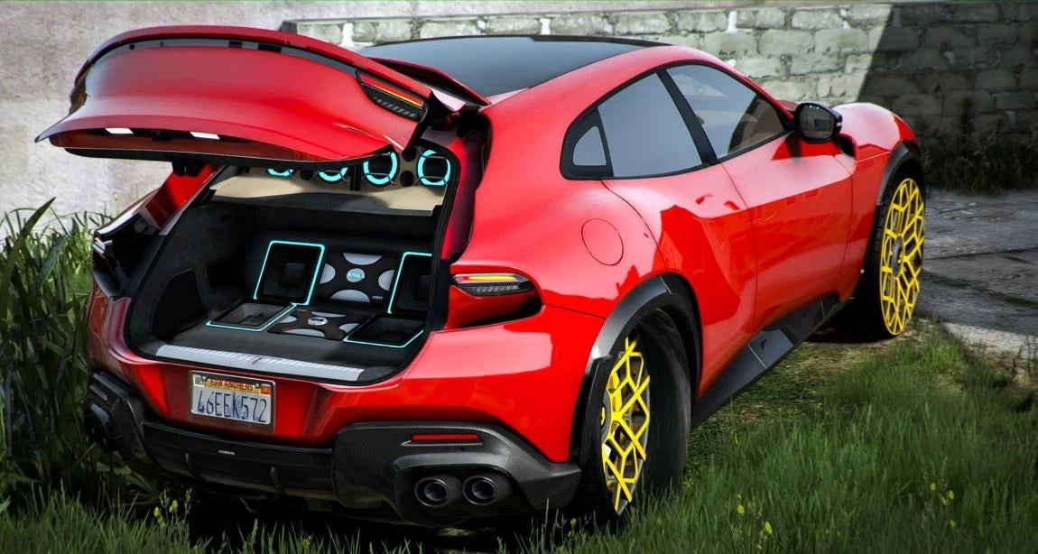 (Unbranded) Ferrari Purosangue Nuclear 2024 | Owl Frost
