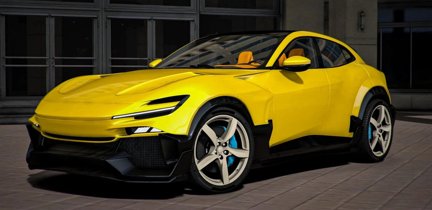 (Unbranded) Ferrari Purosangue WideBody Custom | KanseeCude