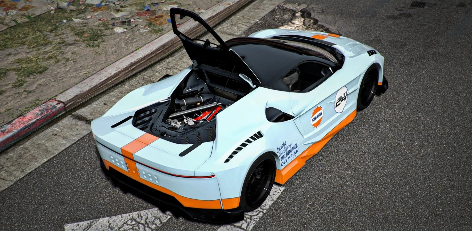 (Unbranded) Ferarri SF90 Abflug | Adan