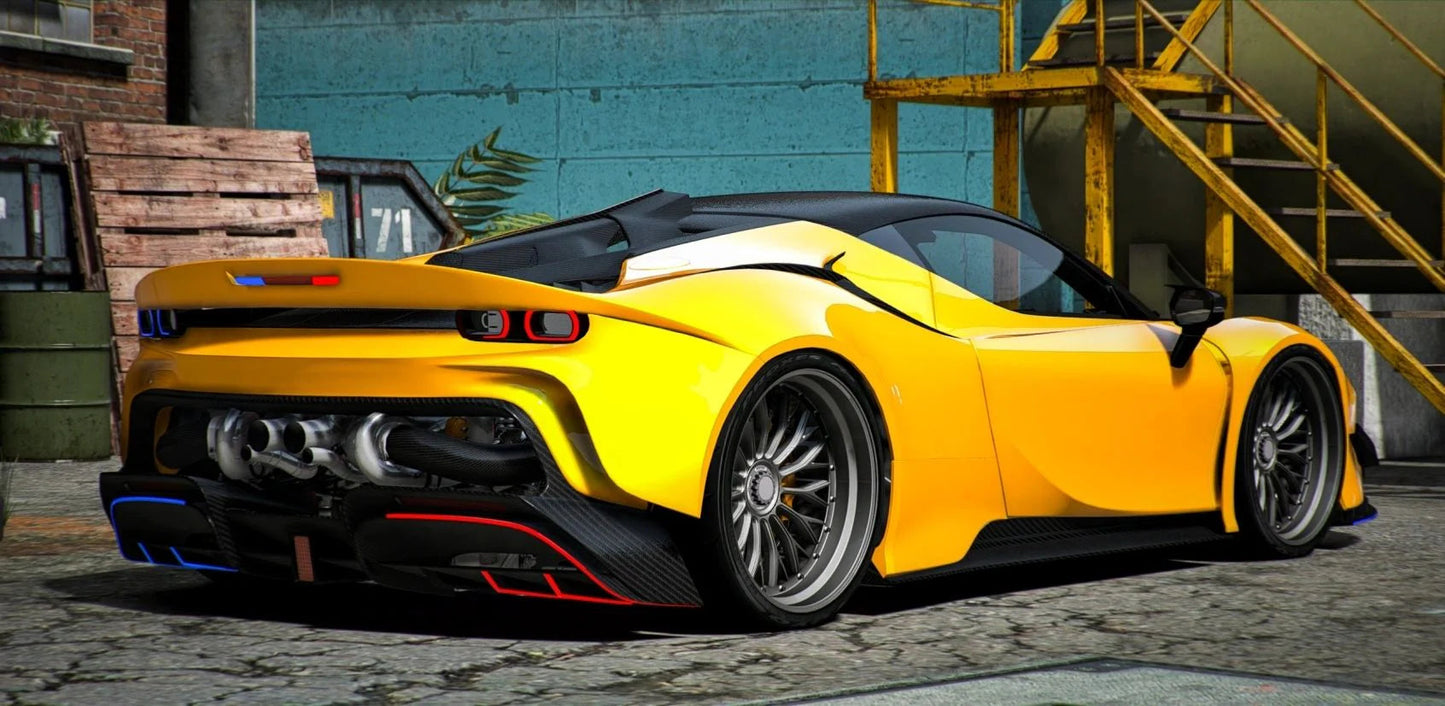 (Unbranded) Ferrari SF90 Widebody PD | ZM
