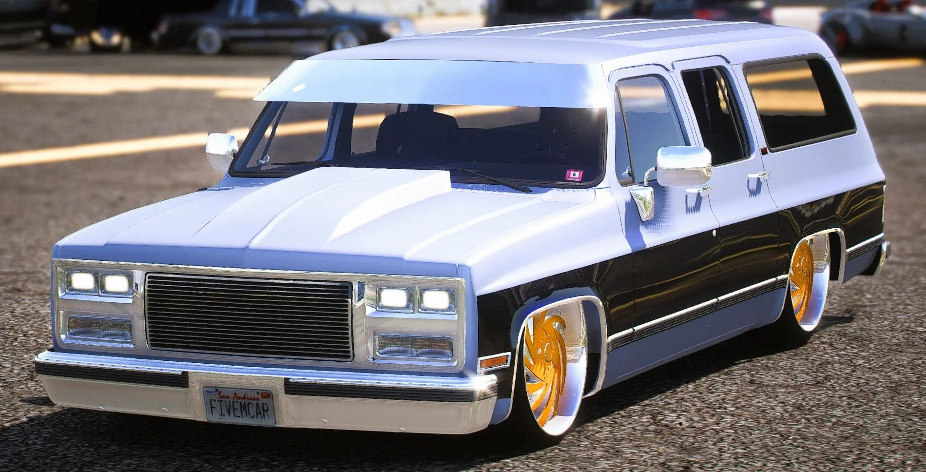 (Unbranded) GMC Suburban Drop | Crazy Customs