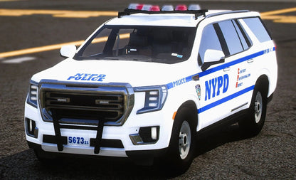 (Unbranded) GMC Yukon XL NY Police 2021 | WMT