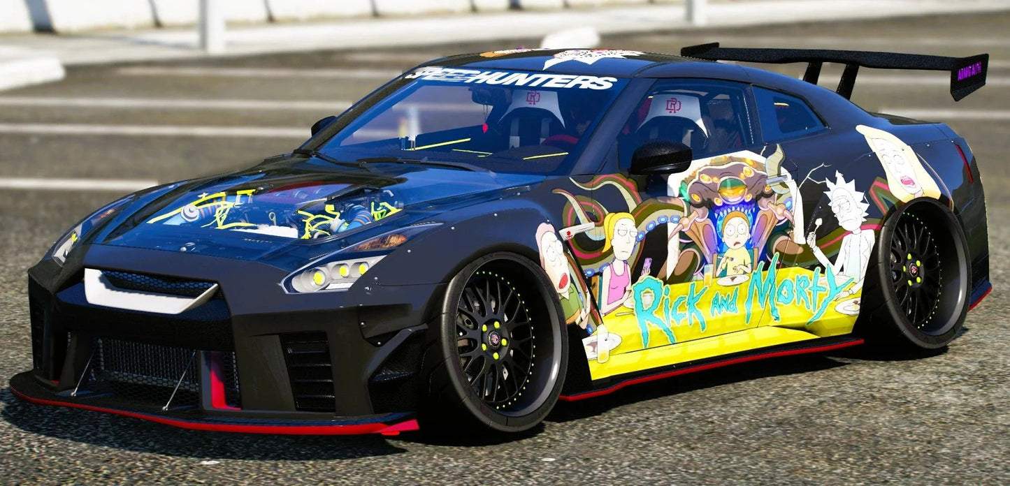 (Unbranded) GTR R35 RICK AND MORTY EDITION | DR CUSTOM