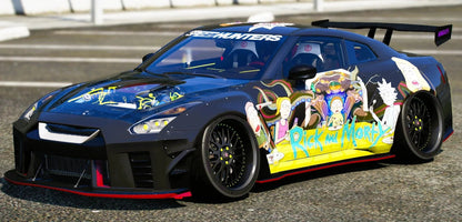 (Unbranded) GTR R35 RICK AND MORTY EDITION | DR CUSTOM