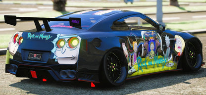(Unbranded) GTR R35 RICK AND MORTY EDITION | DR CUSTOM