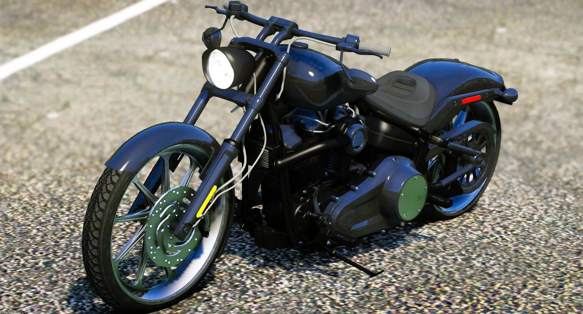 (Unbranded) HD Breakout "Claw" | Acknod Motorcycles