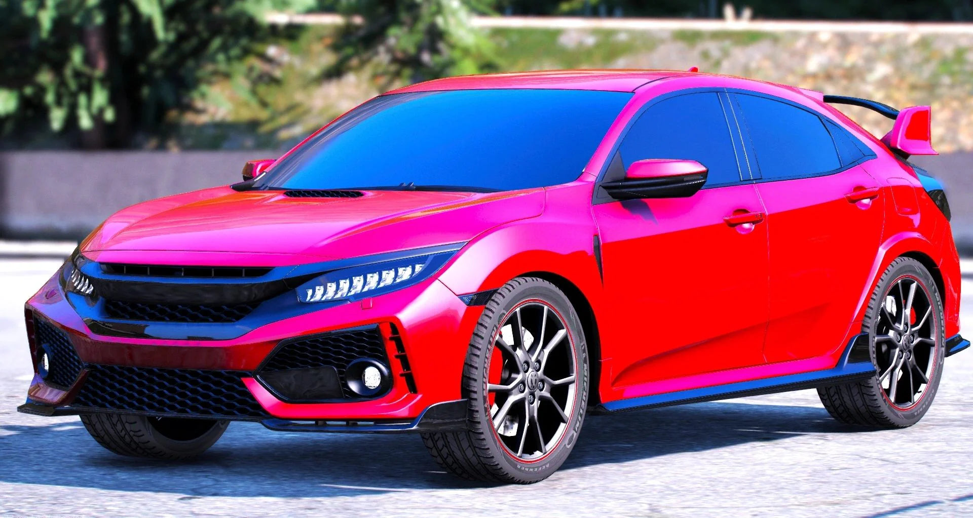 (Unbranded) Honda Civic Type R FK8 | TR