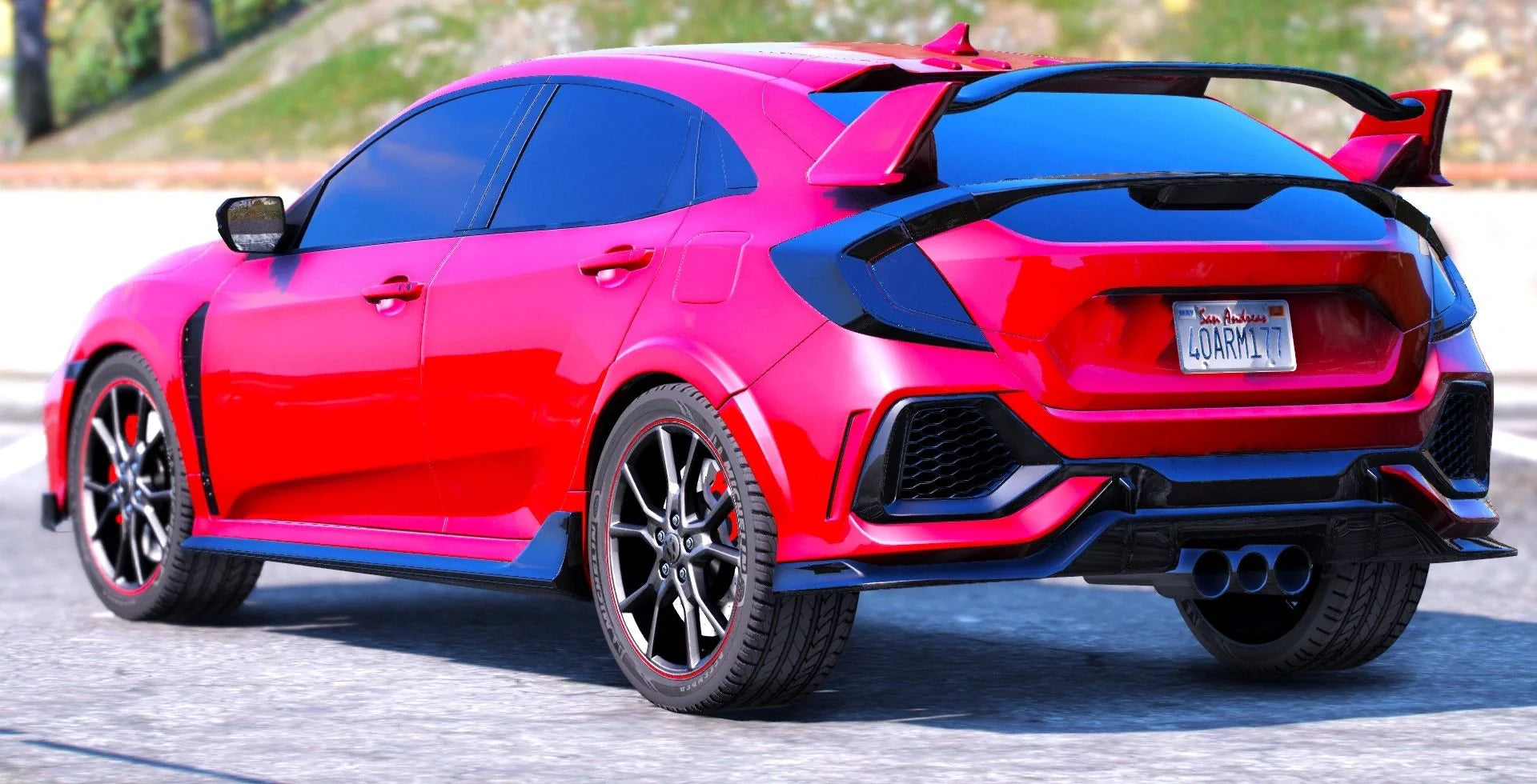 (Unbranded) Honda Civic Type R FK8 | TR