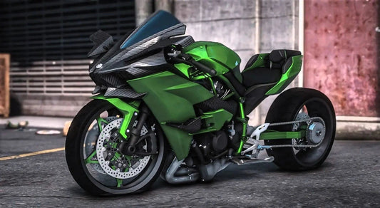 (Unbranded) Kawasaki H2R Drag Bike | Underground Customs