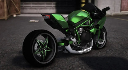 (Unbranded) Kawasaki H2R Drag Bike | Underground Customs