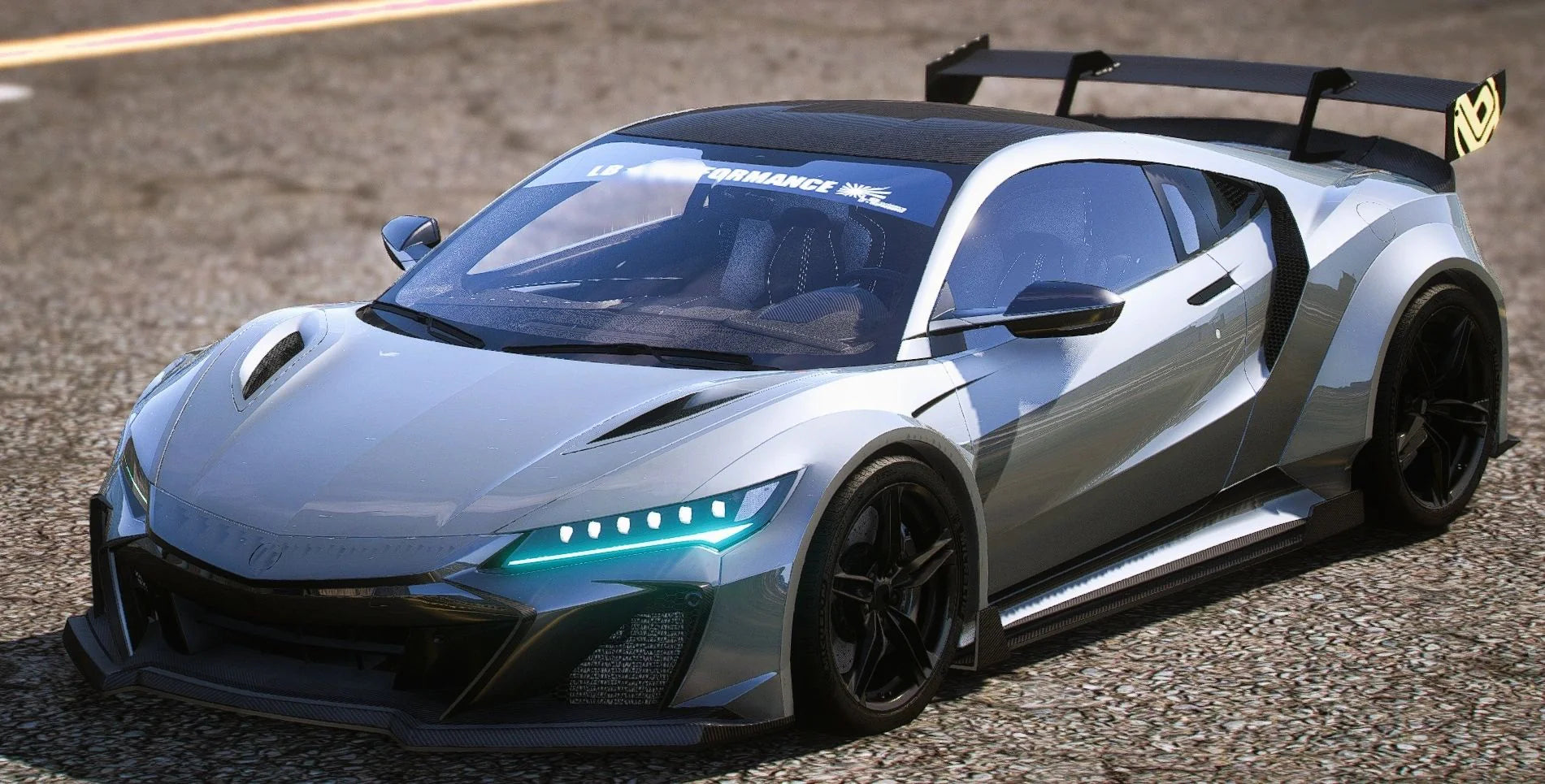 (Unbranded) Acura NSX Liberty Walk Edition | Zeed