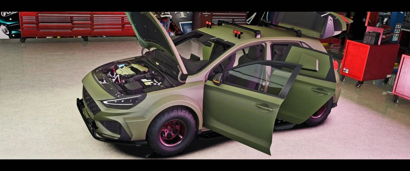 (Unbranded) Hyundai i30n 4x4 (5 Seater) | Indian Modifications