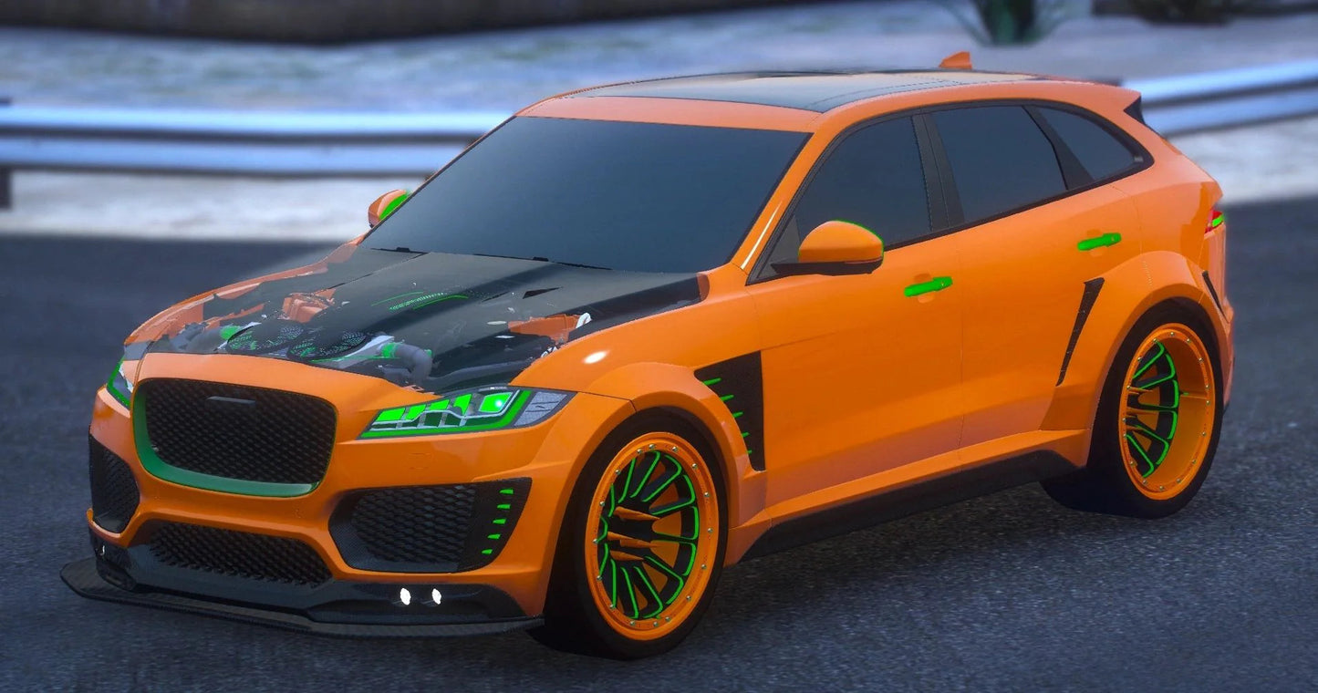 (Unbranded) Jaguar F-PACE x Misfits | Hayes