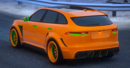 (Unbranded) Jaguar F-PACE x Misfits | Hayes