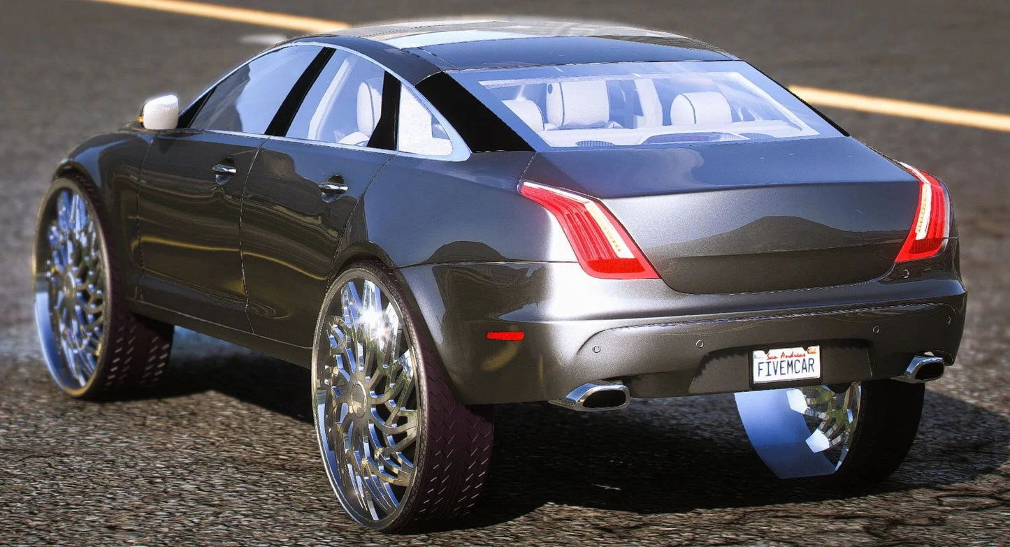 (Unbranded) Jaguar XJ on 32s 2015 | PNUT Customs