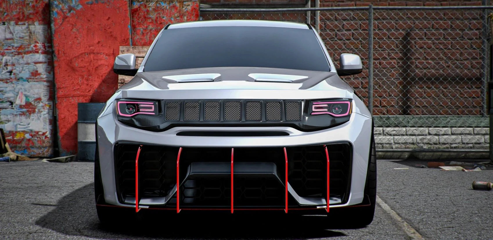 (Unbranded) Jeep Grand Cherokee Trackhawk Hycade | Adan