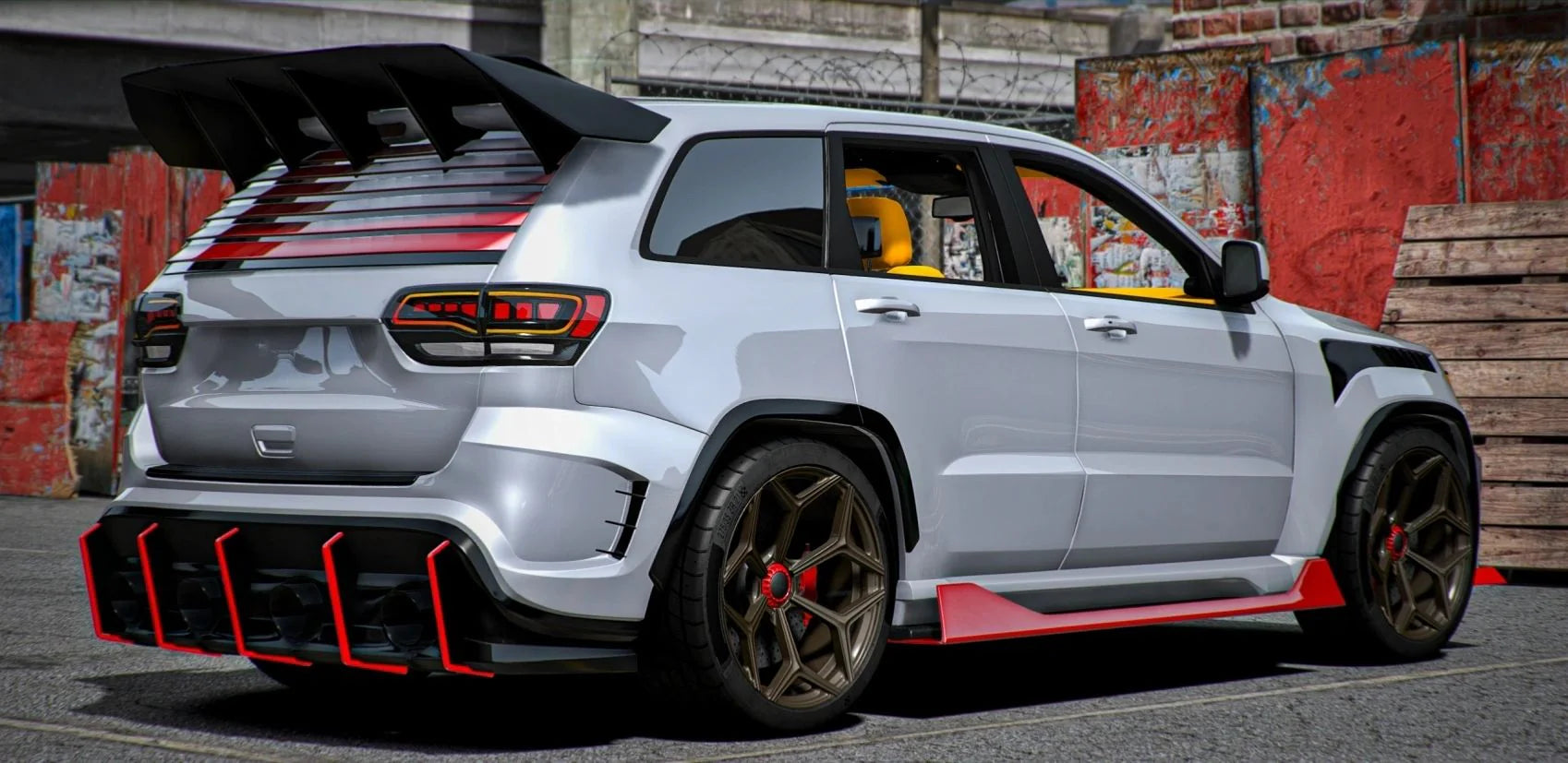 (Unbranded) Jeep Grand Cherokee Trackhawk Hycade | Adan
