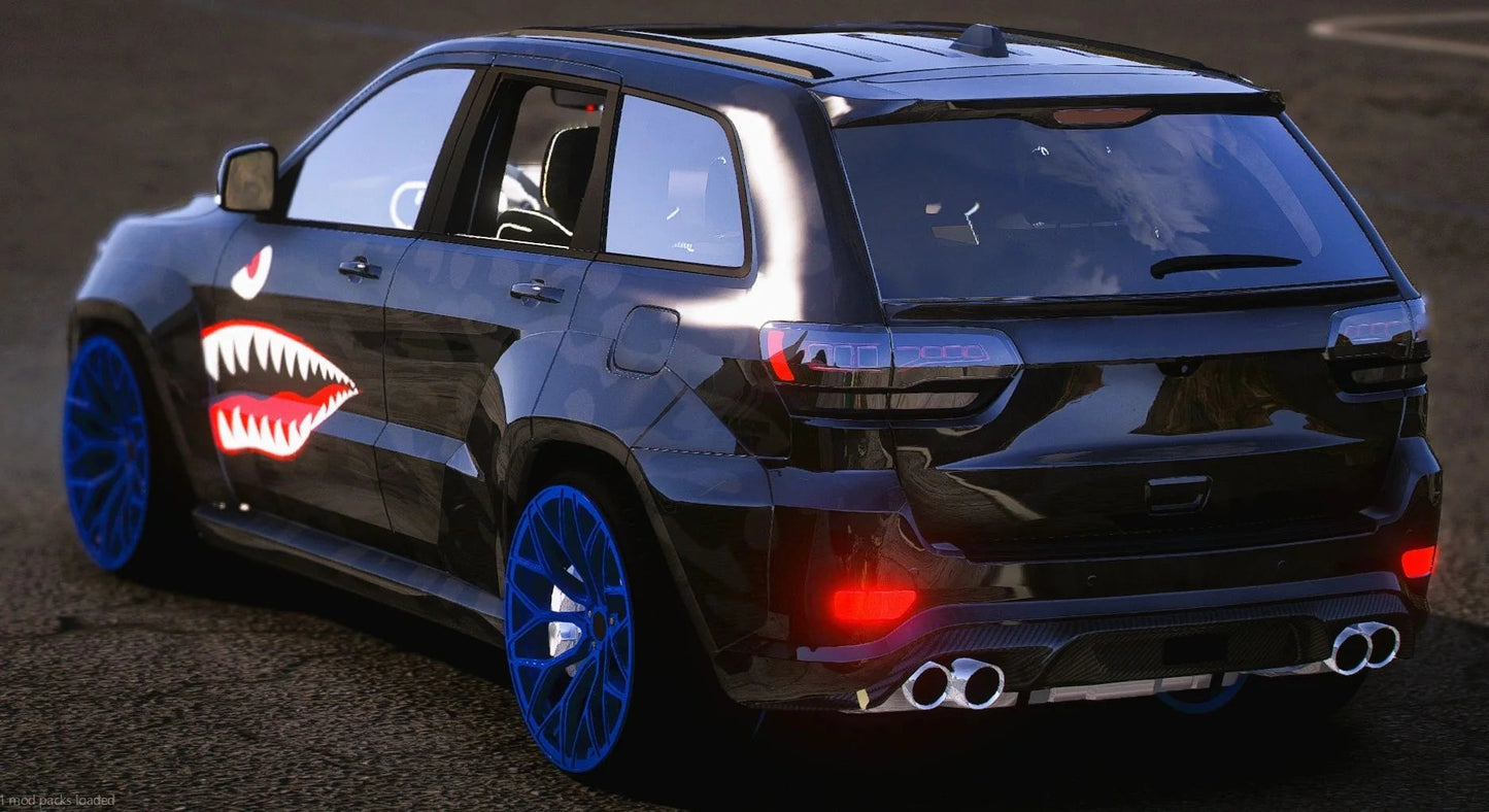 (Unbranded) Jeep Grand Cherokee SRT 6 Seater Slider | A1 Customs