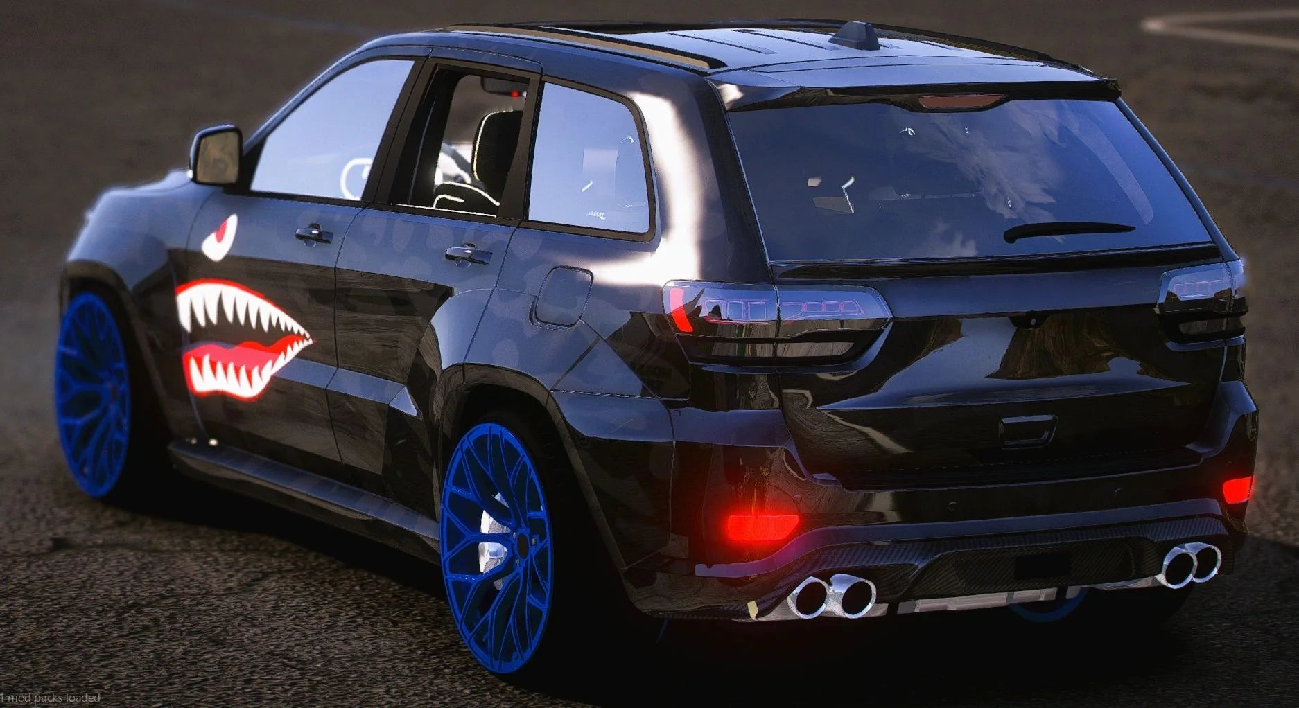 (Unbranded) Jeep Grand Cherokee SRT 6 Seater Slider | A1 Customs