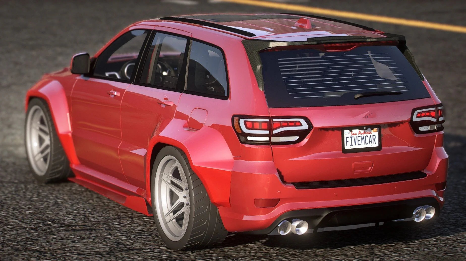 (Unbranded) Jeep Grand Cherokee Trackhawk Turbo Charged Custom Livery | Xclusive Customs
