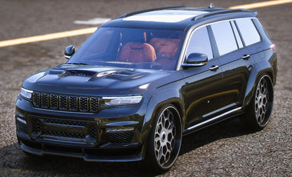 (Unbranded) Jeep Grand Cherokee SRT Hellephant On 30" Forgiatos 2022 | Bleed
