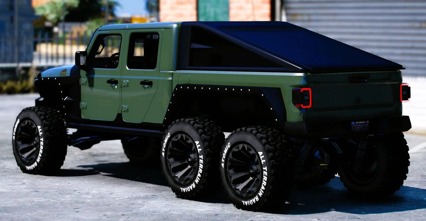 (Unbranded) Jeep Wrangler Aapocalypse 6x6 | Edik Customs