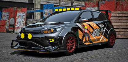(Unbranded) Kia Rio 4x4 (4 Liveries) | Adan