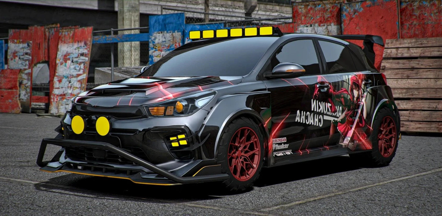 (Unbranded) Kia Rio 4x4 (4 Liveries) | Adan