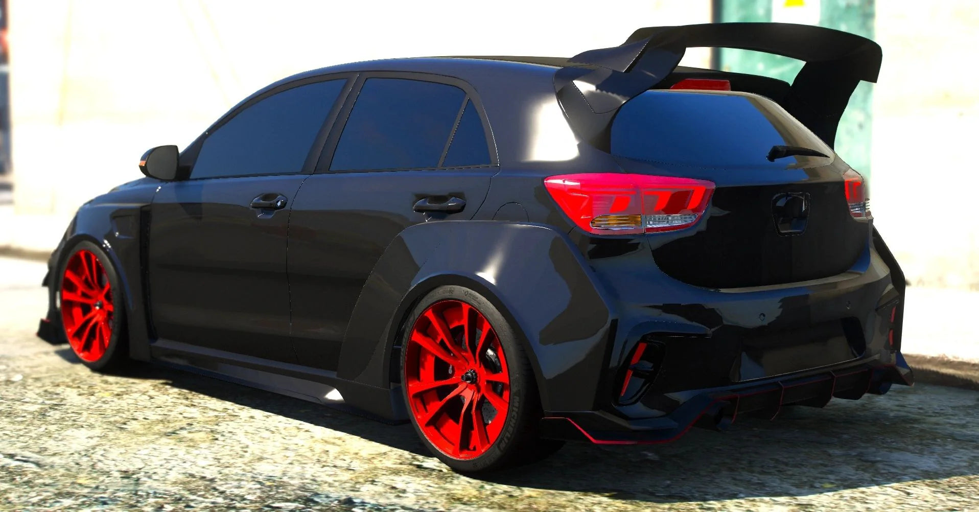 (Unbranded) Kia Rio ABT | Zero Design