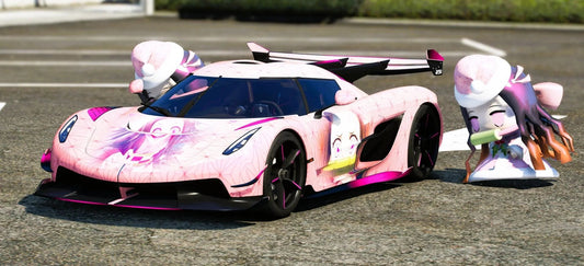 (Unbranded) Koenigsegg Jesko 2020 Nezuko [Dinamic Lights] | Gamer's Cafe